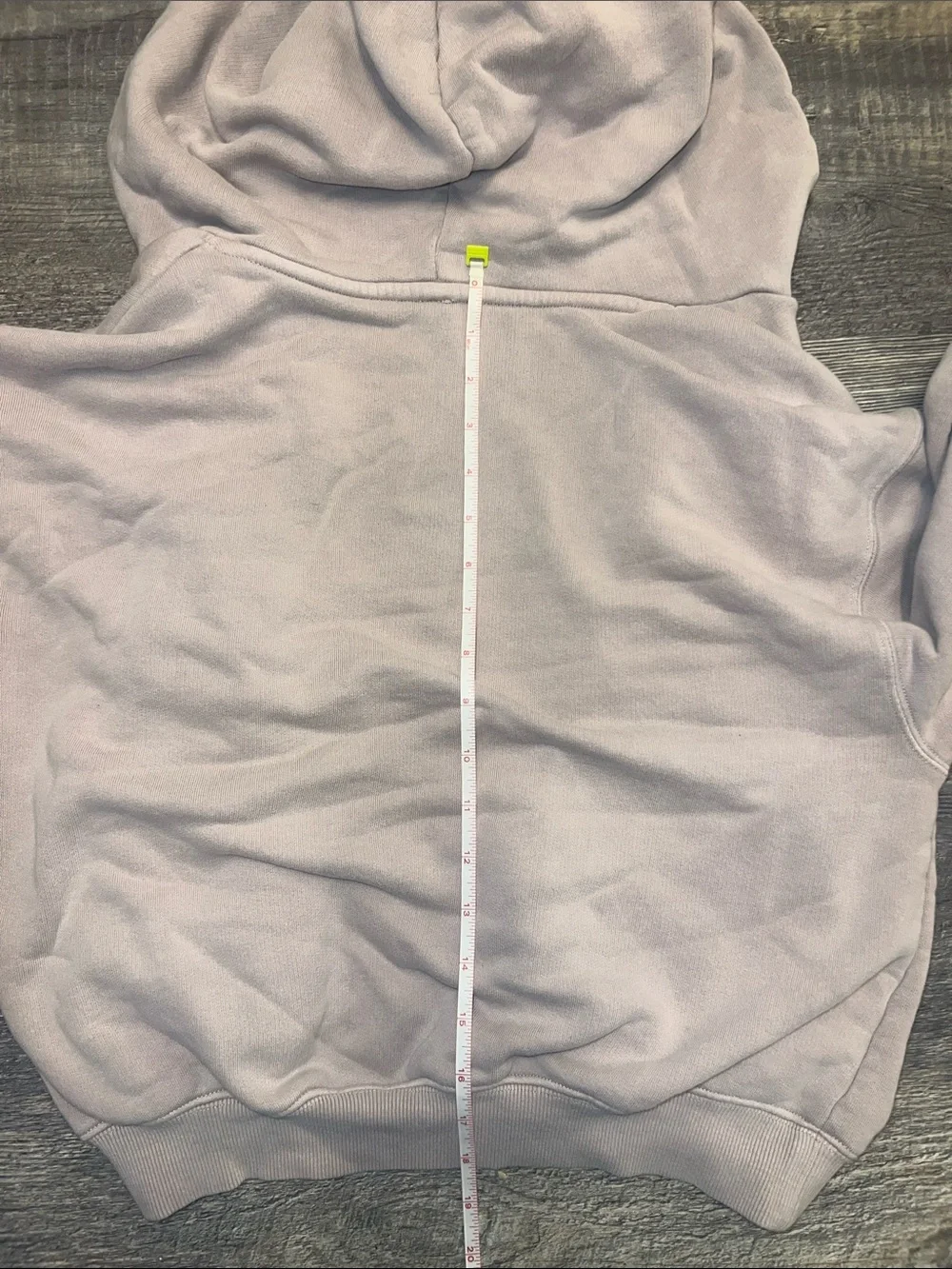 SKIMS Dusty Mauve Cropped Full Zip Hoodie Jacket Women's Size Small